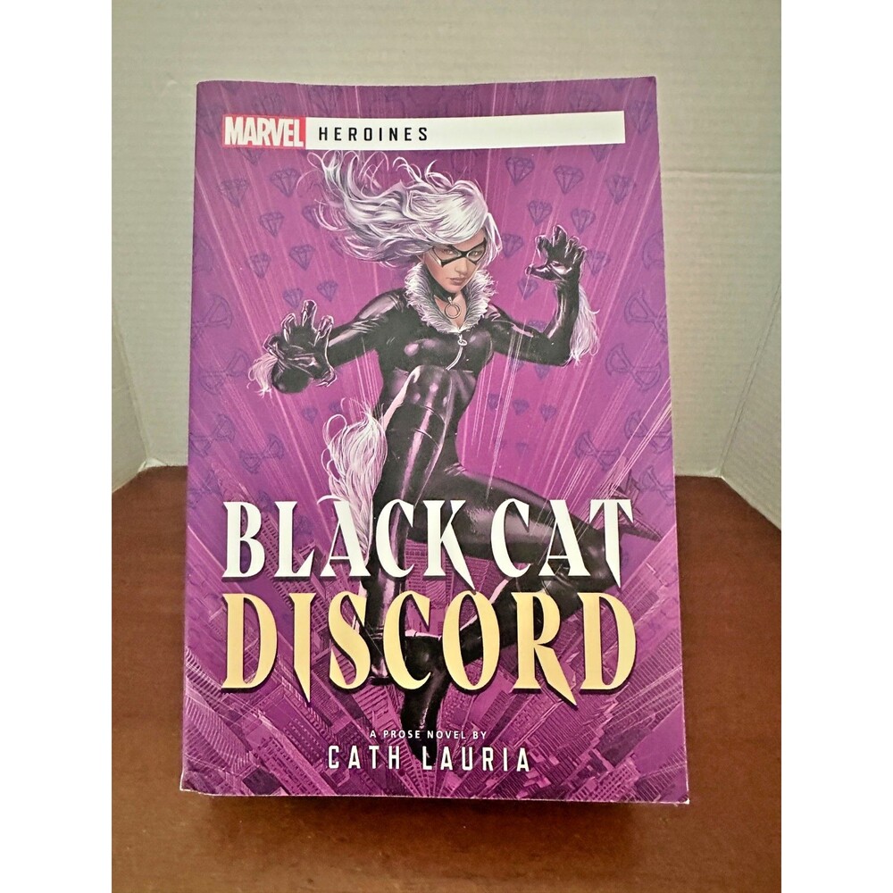 Aconyte Marvel Novel Marvel Heroines - Black Cat, Discord Like New